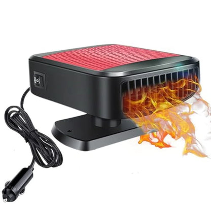Portable Car Heater 12V for Windshield Defrost (360° Rotatable Fan)