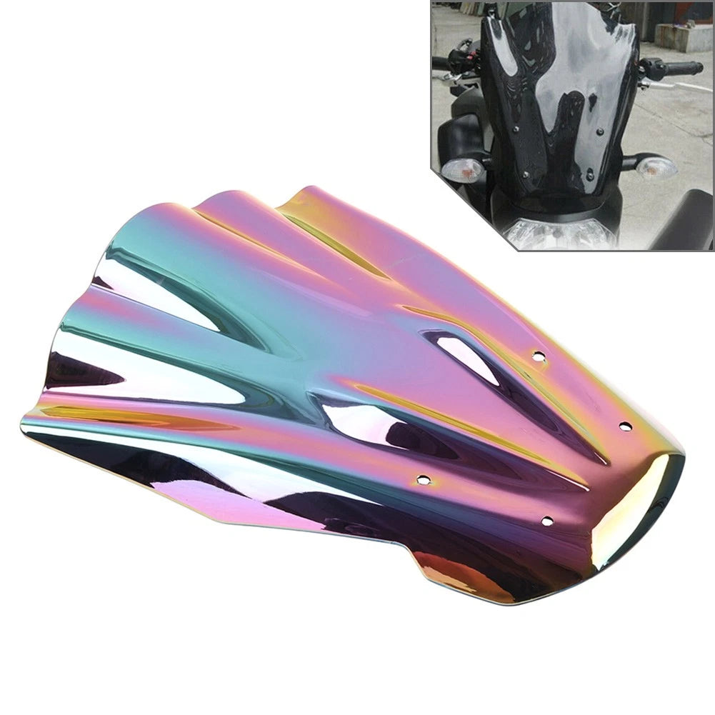 1x Plastic Front Windscreen Wind Deflector for Yamaha MT-07 (2014–2017)