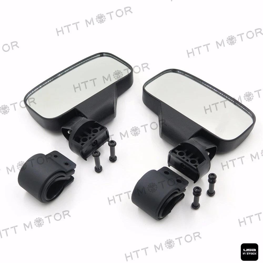 Mirror Set for UTV Side View (1 5/8" - 2" Roll Cage)