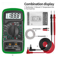 AN8205C Multimeter with Backlight for Voltage Current Temperature Measurement