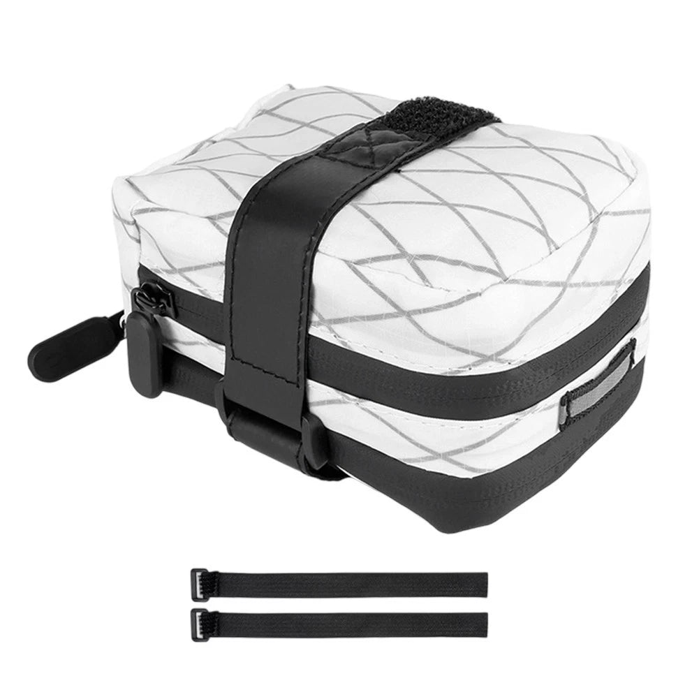 Dualuse Portable Bike Saddle Bag with Bottle Strap - Waterproof Design