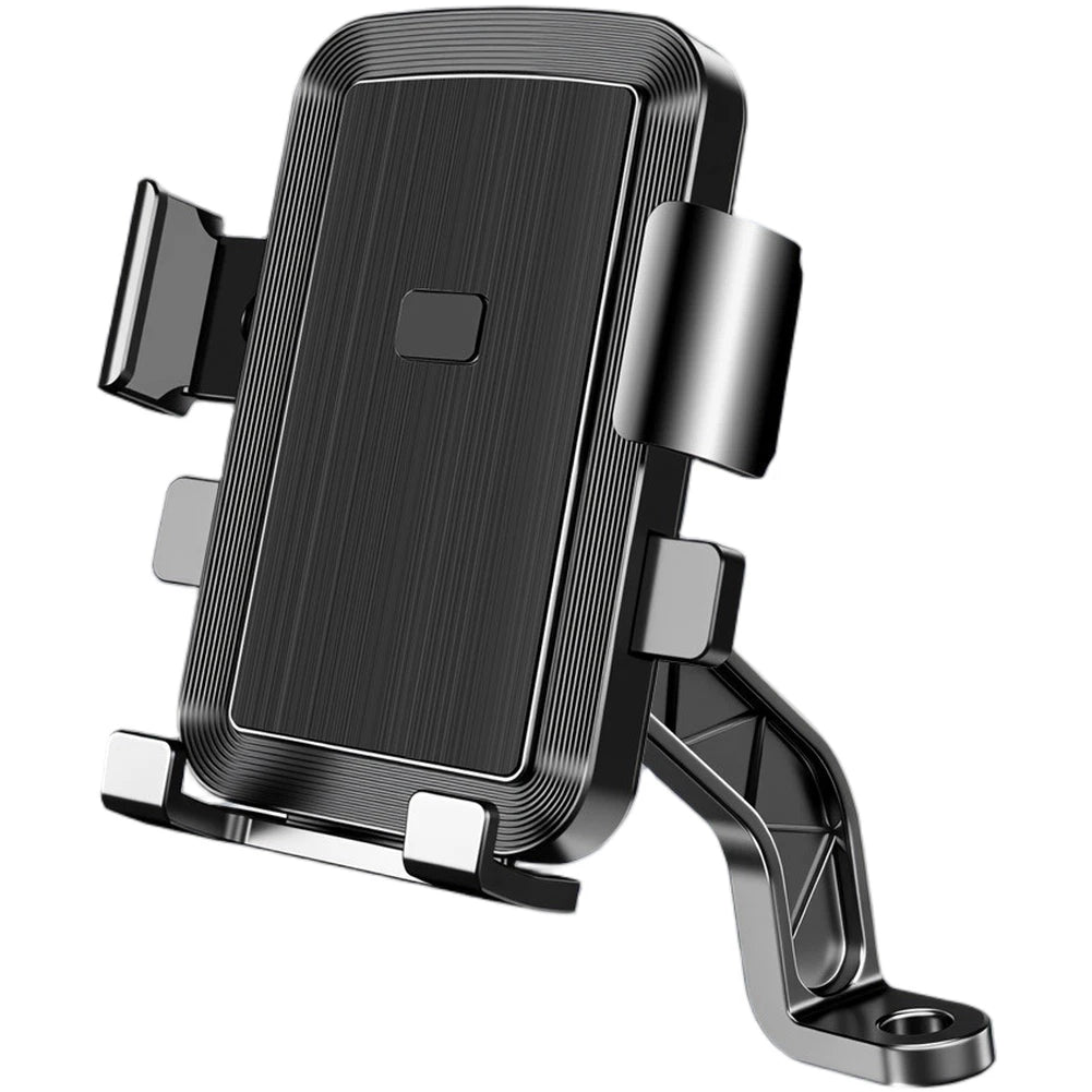 Motorcycle Phone Mount for Handlebar (360 Degree Rotatable)