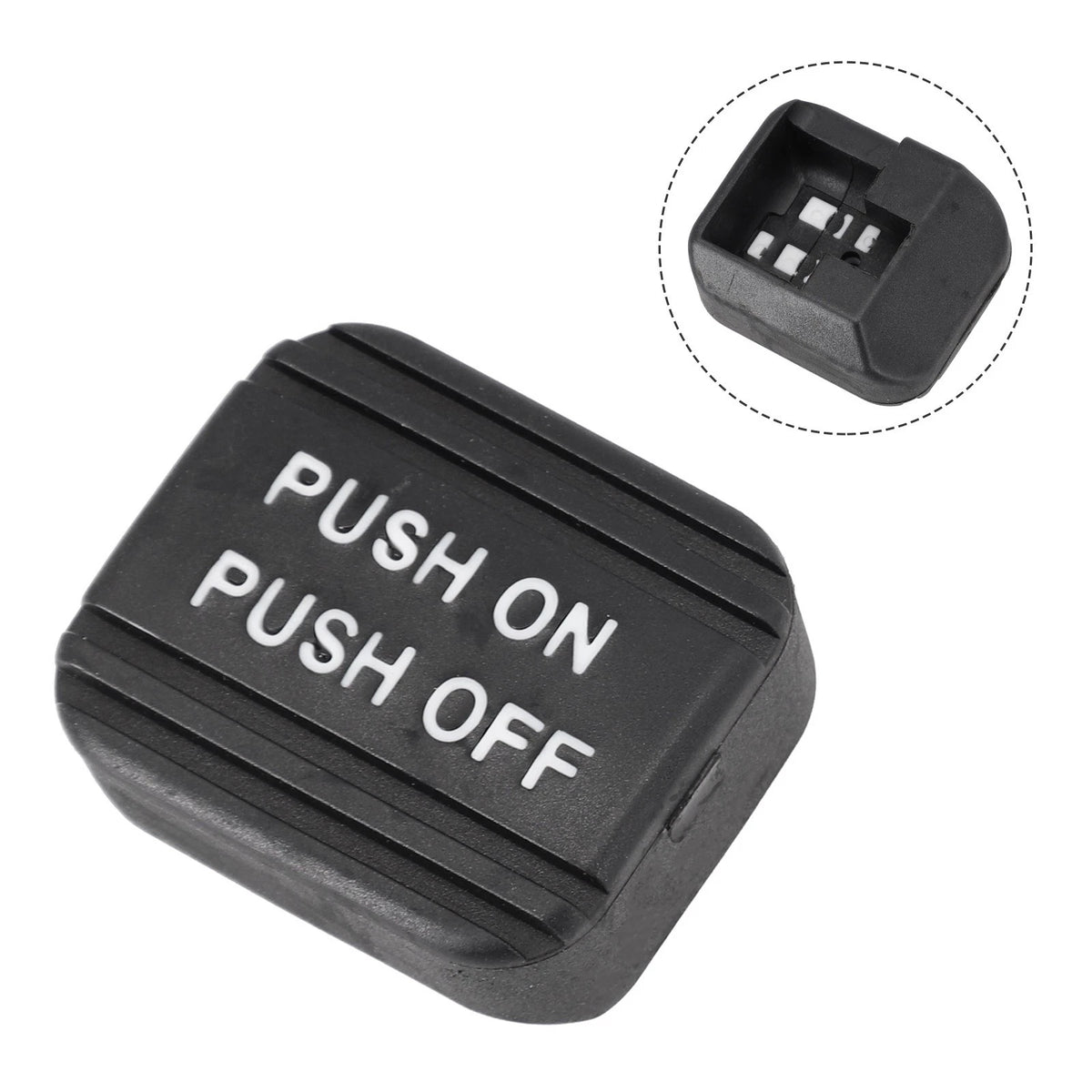 Rubber Brake Pedal Pad Cover for Vehicle