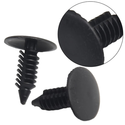 100Pcs 8mm Hole Car Clips for Fender Bumper Shield Retainer Push Pins