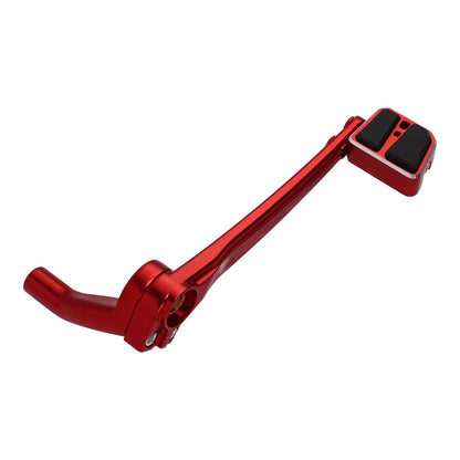 Red Brake Lever Peg Pedal for Harley Softail Low Rider S ST FXLRST (2018–2024)