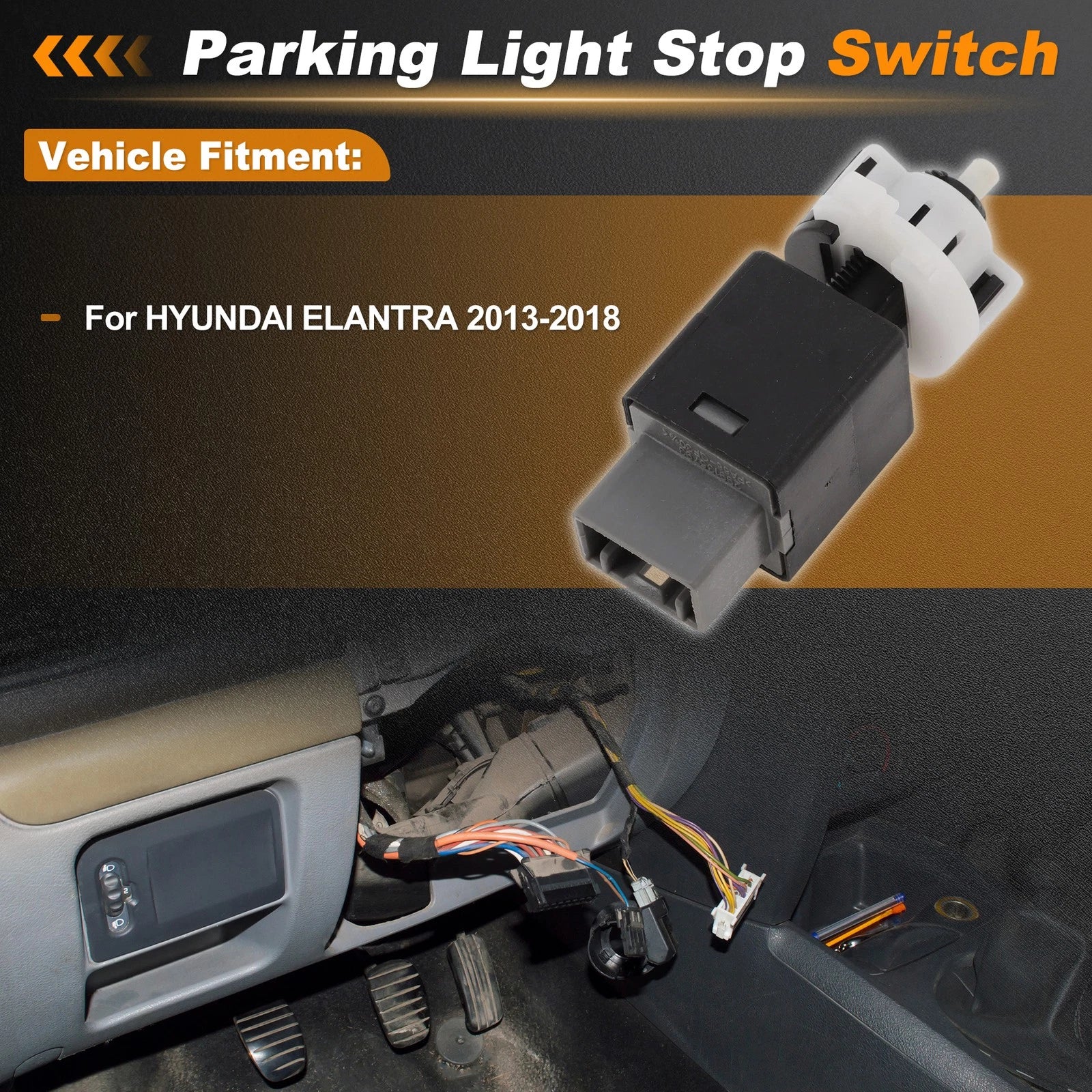 Brake Light Switch OEM Replacement for Hyundai Elantra (2013–2018)