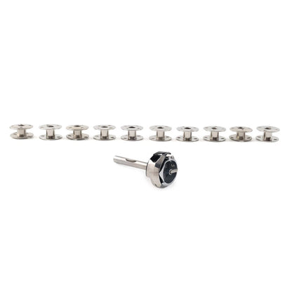 Hook and Bobbin Case for Singer 111W155, Consew 224 225 226, Juki LU-562 (#240558)
