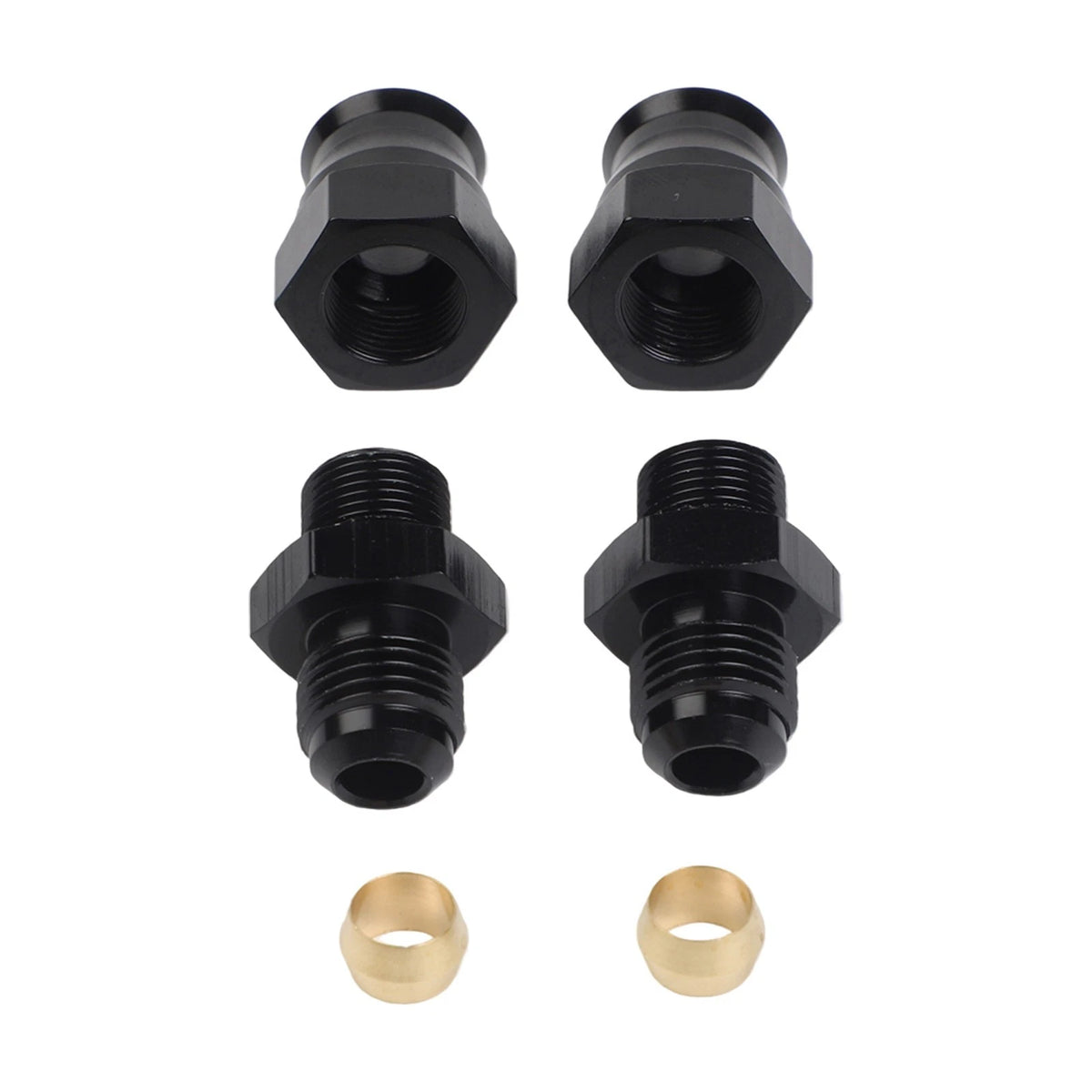 Rotating AN6 Fuel Adapter Connector Hose 5/16 Inch for Fuel Line Setup