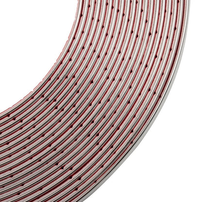 2X Flexible Chrome Car Decor Moulding Strip for