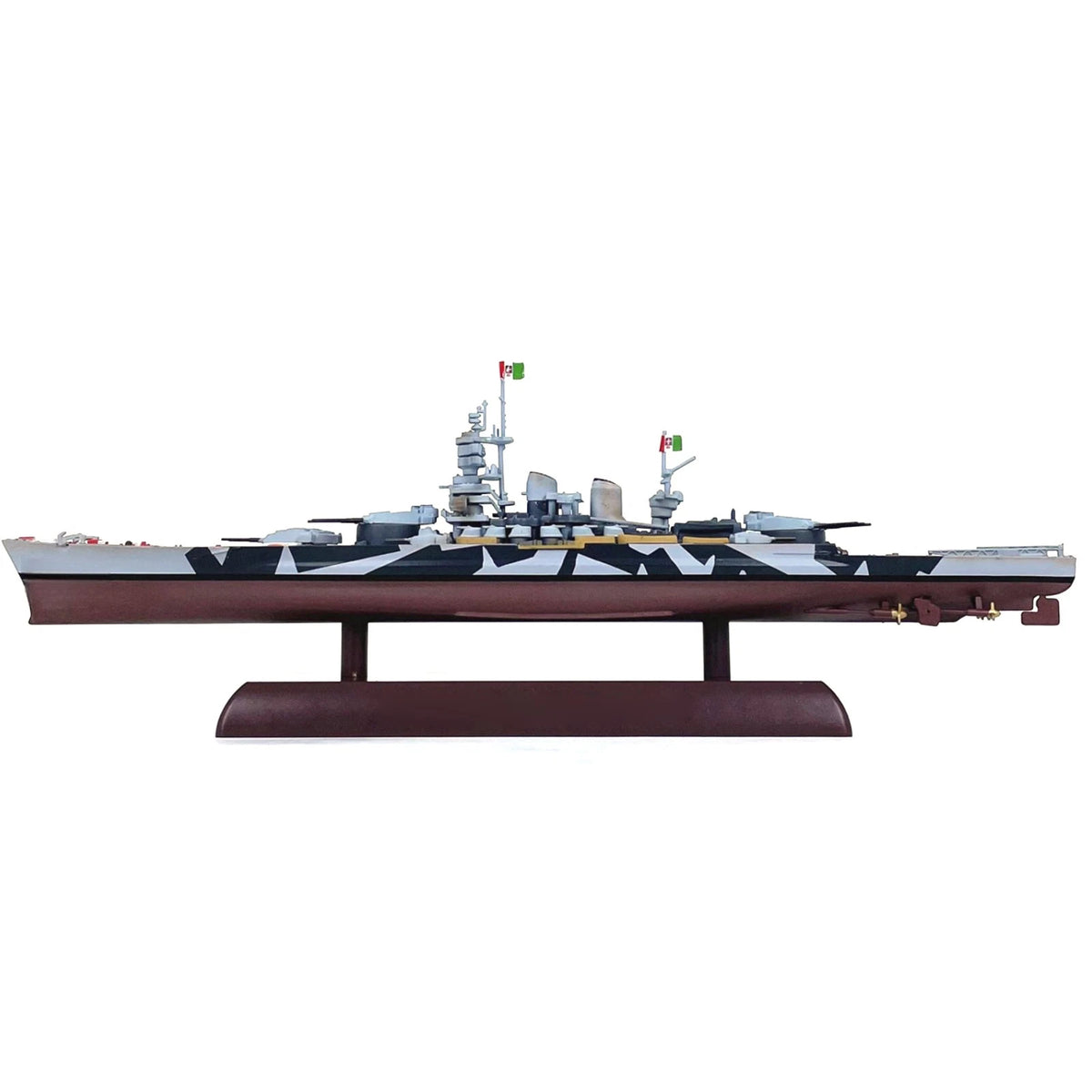 1/1000 Scale Diecast Alloy Italian Battleship Roma Model Display