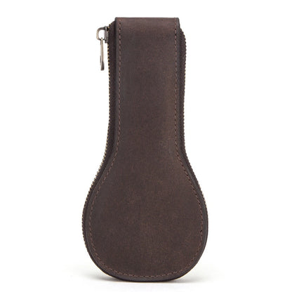 Genuine Leather Watch Bag for Travel - Full Protection Case