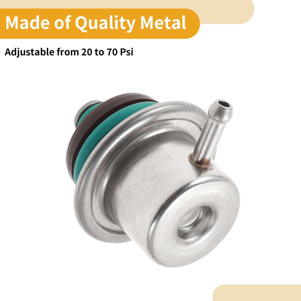 Fuel Pressure Regulator Replacement for Audi A4 (1994–2000) 20-70 PSI Metal