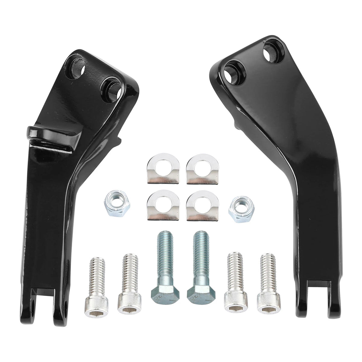 TCMT Passenger Foot Peg Mounting Brackets for Harley Dyna Wide Glide (2006–2017)