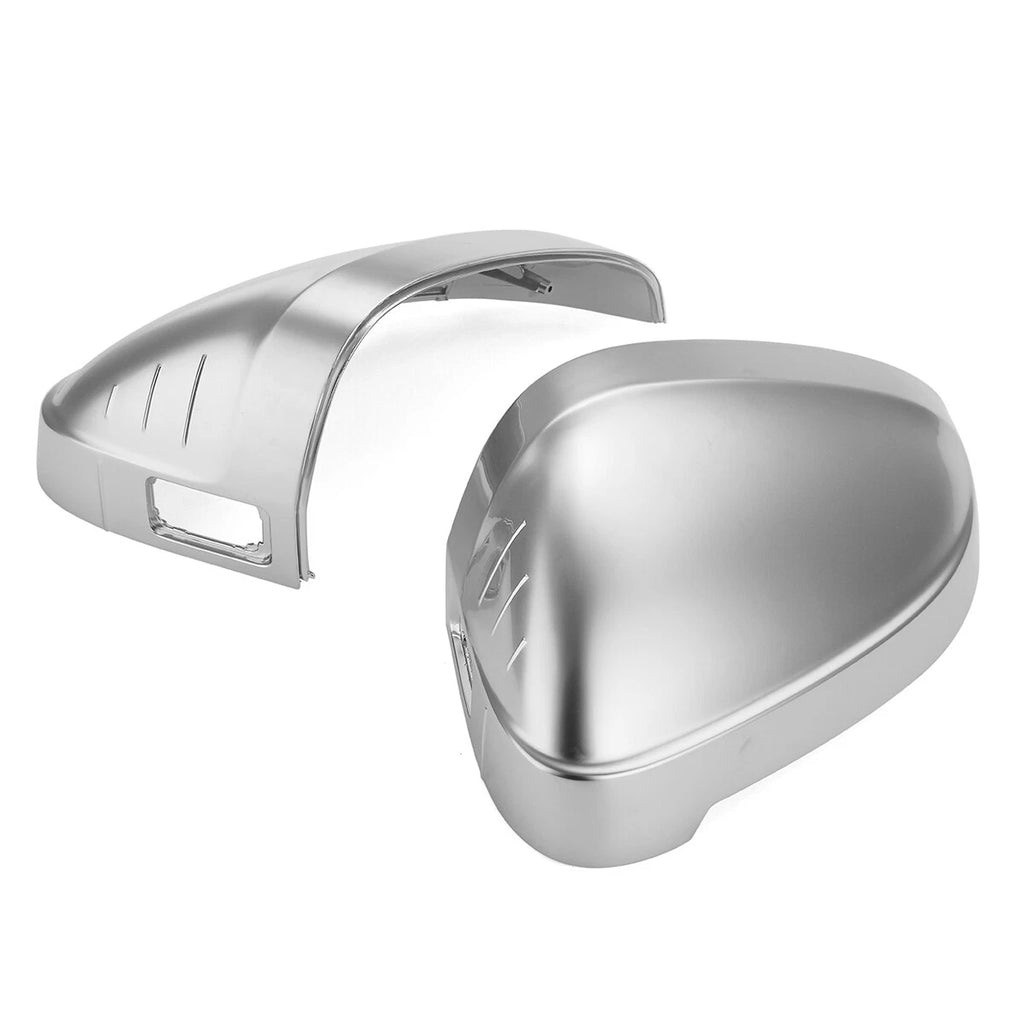 Set of 2 Chrome Side Mirror Cover Caps for Audi A4 B9 S4 A5 S5 RS5 (2017–2025)