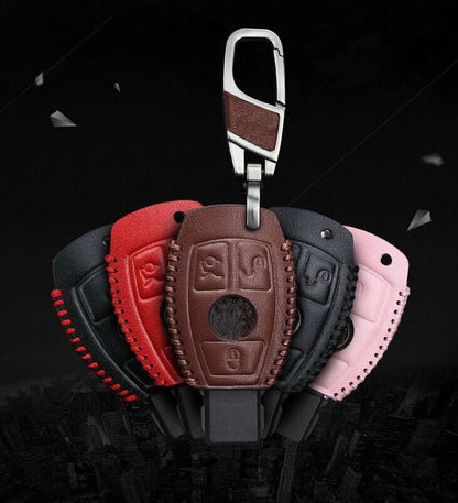 3X Key Case Holder Cover for Mercedes Benz E