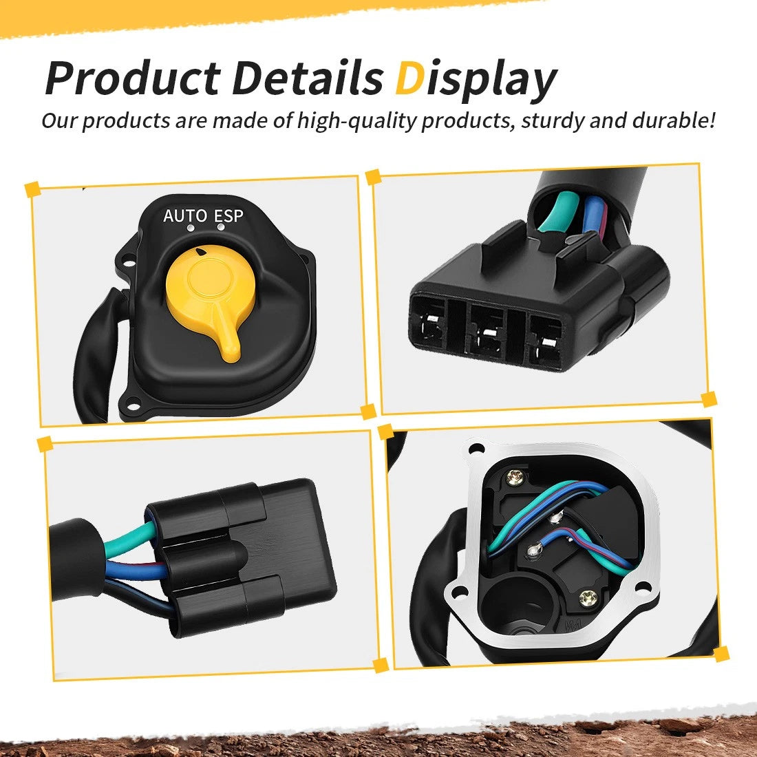 ESP mode select switch for Honda TRX400 (2004–2007), TRX650 (2003–2014)