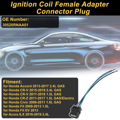 1 pcs 3 Pin Ignition Coil for Honda Accord (2013–2017) No. 30520RNAA01