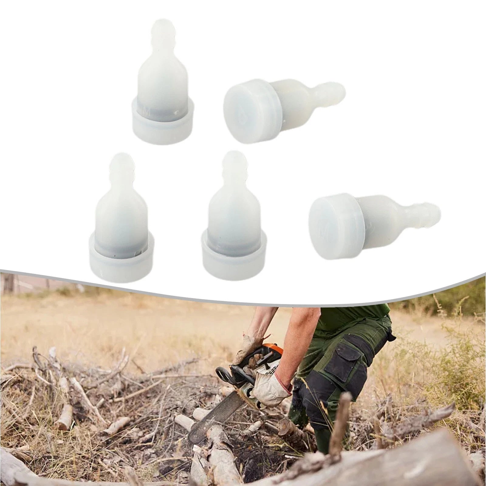 5pcs Air Vent Check Valve for Chainsaw Trimmer (A356000030)