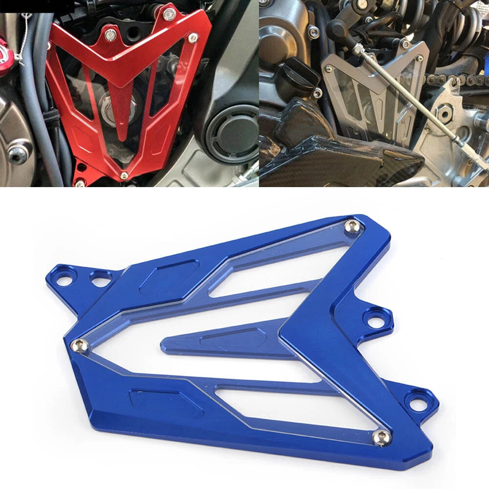 Front Engine Sprocket Cover Chain Guard for Yamaha MT07 (2014–2023) Blue
