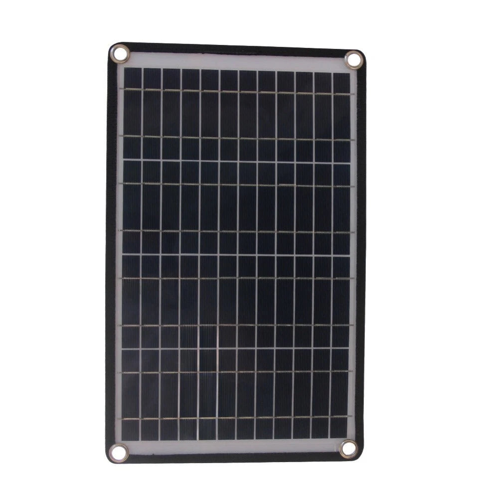 15W Solar Charger External Battery Pack with Dual USB Output