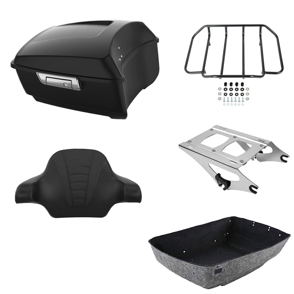 Trunk Luggage Backrest Mounting Rack for Harley Road Glide (2014–2026)