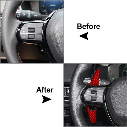 Steering Wheel Shifter Paddle Extensions for Honda Civic, Fit, Acura Integra