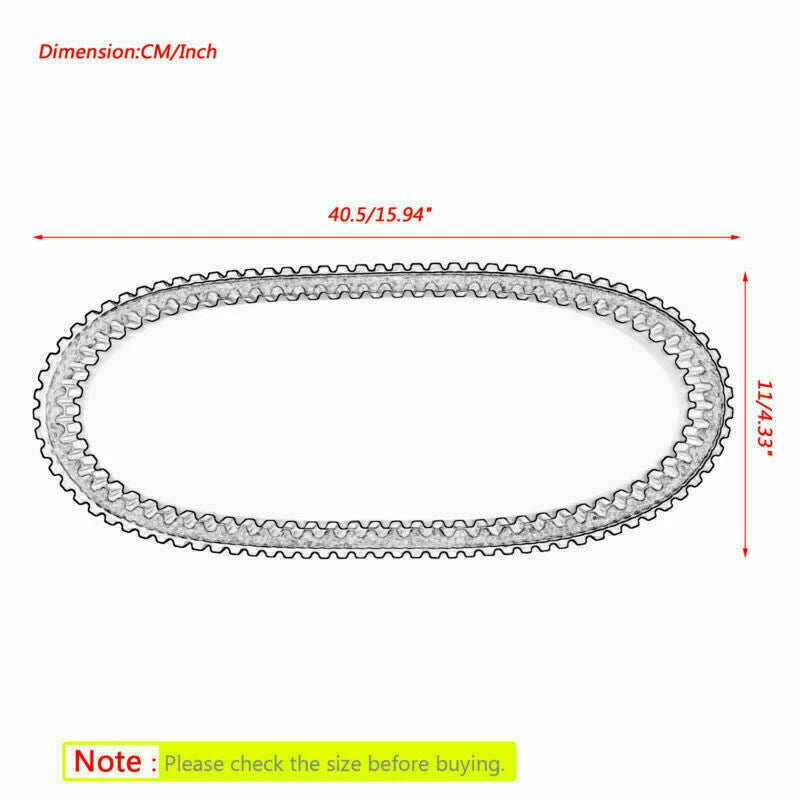 Drive Belt for Arctic Cat Alterra 300 ATV (2016–2020) 3303-782