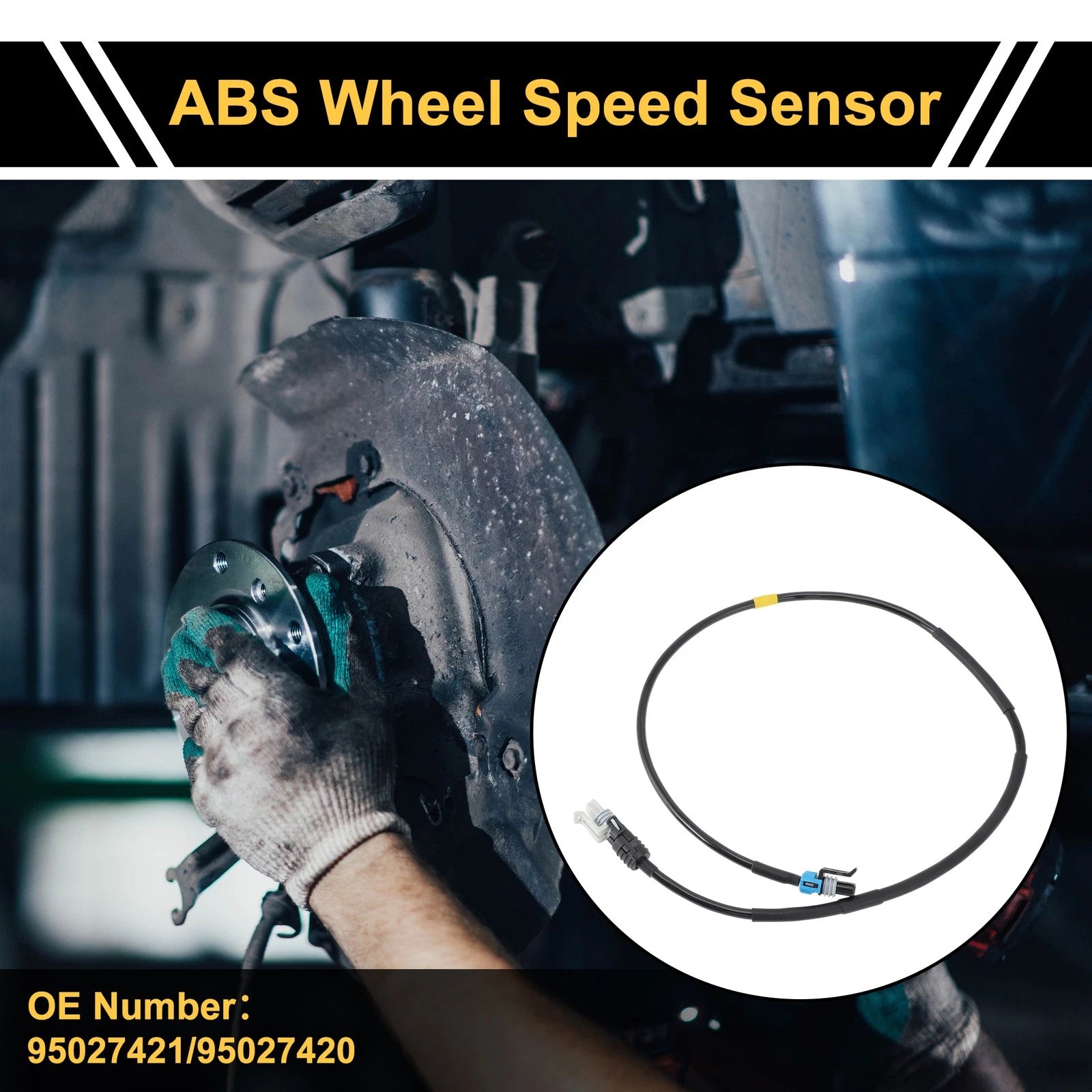 ABS Wheel Speed Sensor Front Right Replacement for Chevrolet Captiva (2009–2017)