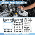 Engine Cylinder Head Gasket Set Replacement for Pontiac Buick Chevy 3.1L (1984–1989)