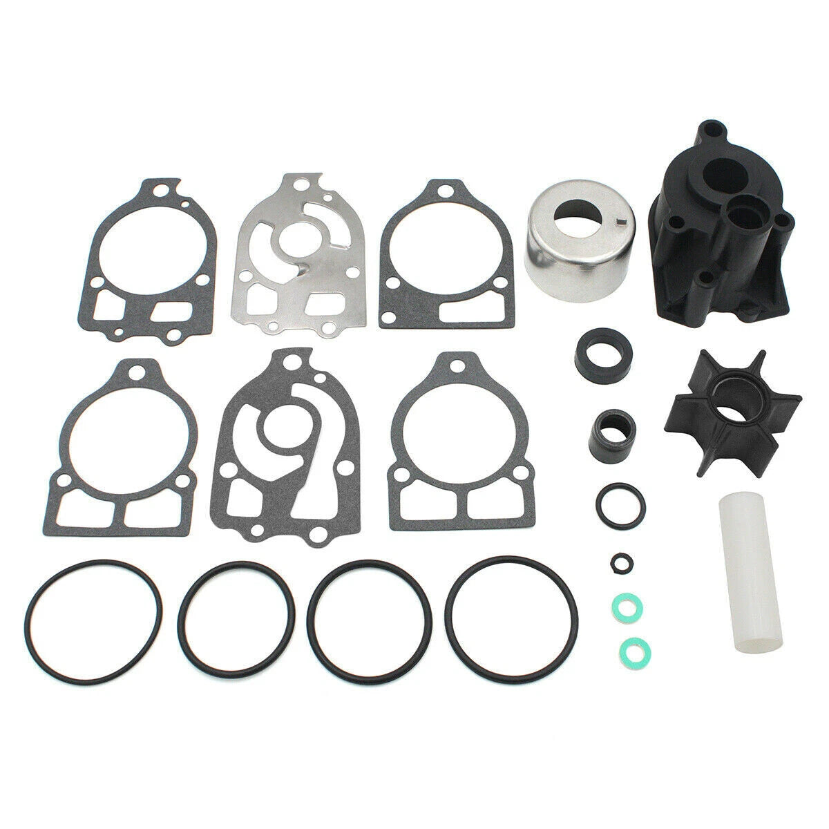 Water Pump Impeller Kit for Mercury Mariner 2-Stroke 65-225hp (46-96148A5/8)
