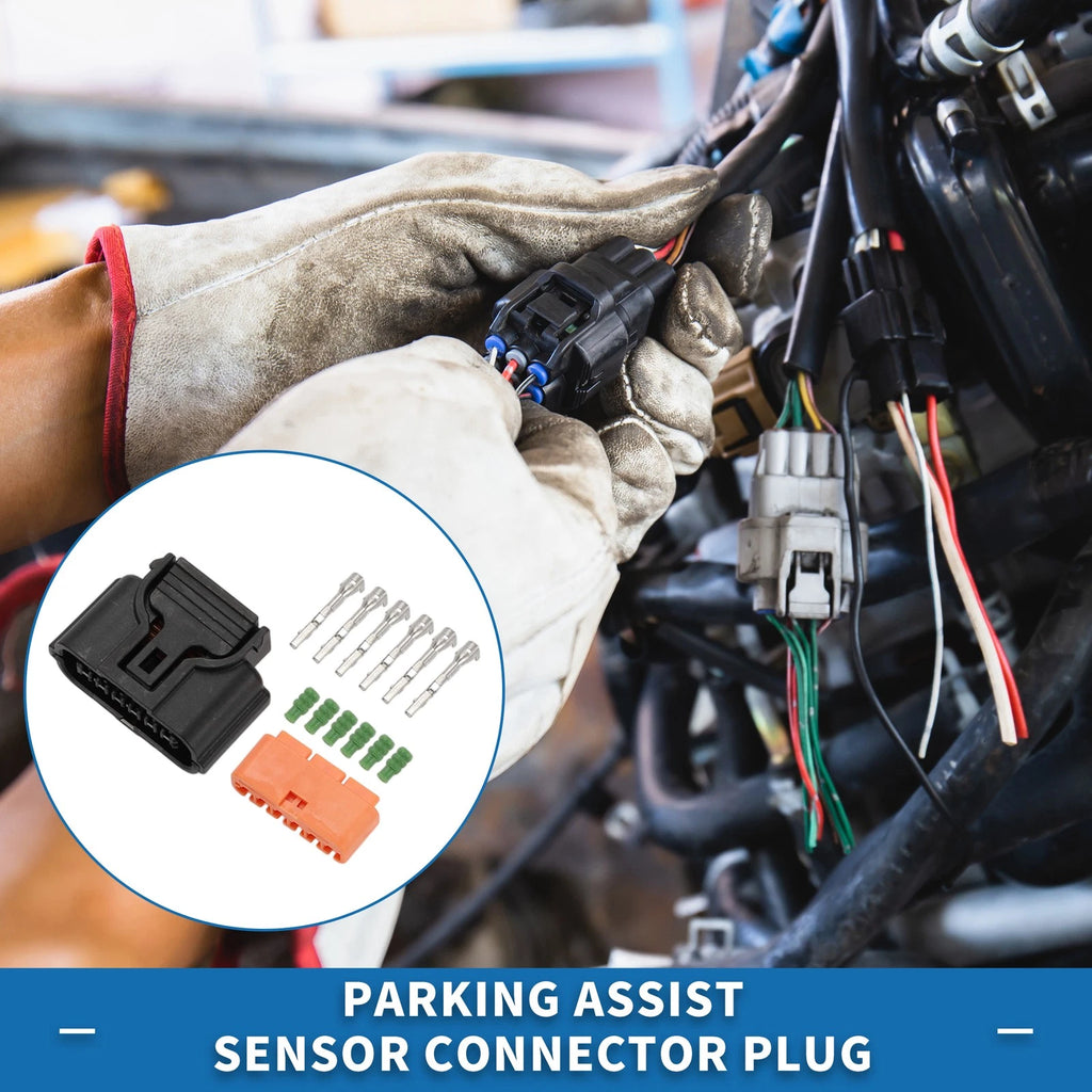 Parking Assist Sensor Connector Plug 6 Pin Replacement for Renault (2008–2019)