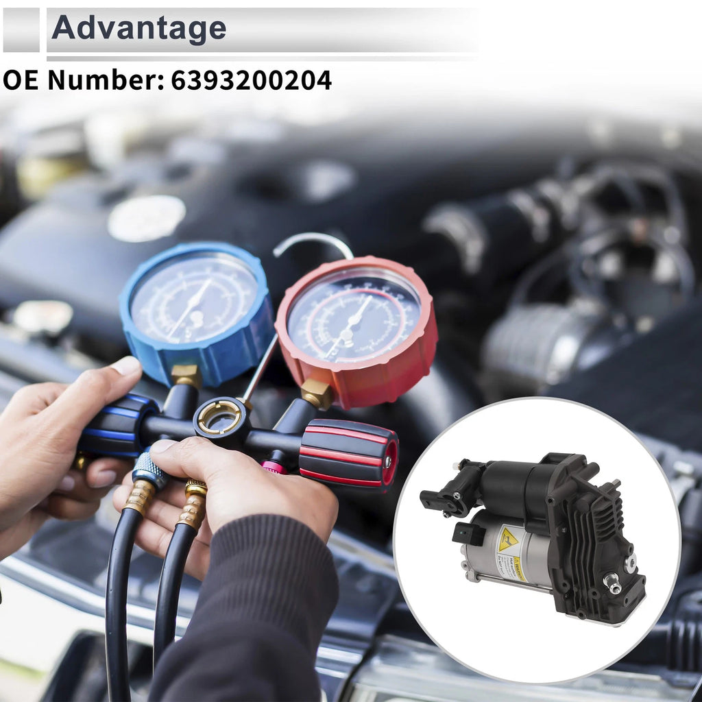 Air Suspension Compressor Replacement for Mercedes-Benz Vito (2009–2013)