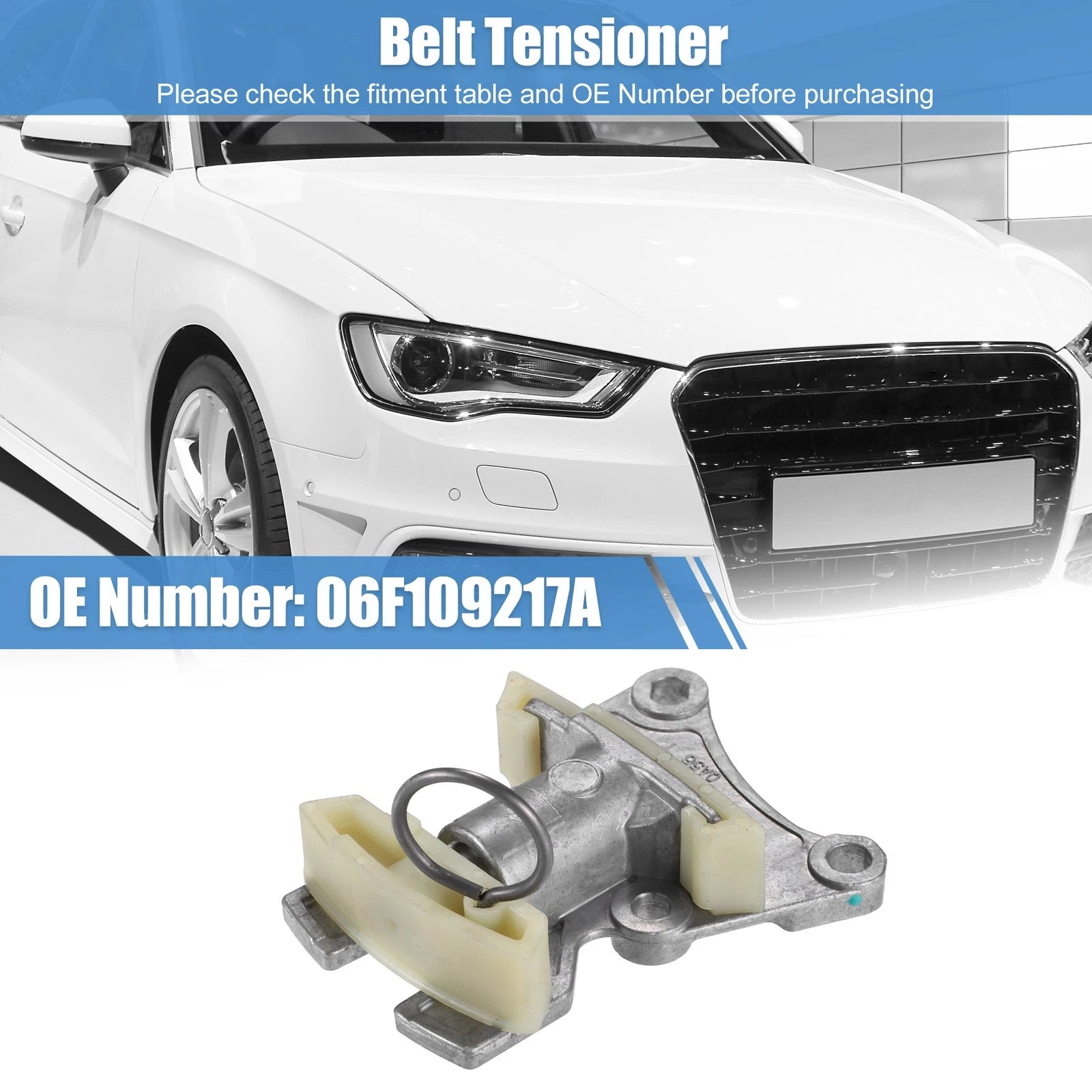 Engine Timing Chain Tensioner Replacement for Audi A3 2.0L (2006–2008)