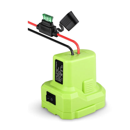 Battery Adapter for Ryobi 18V (Durable, 14 Gauge, Fuse & Terminal)
