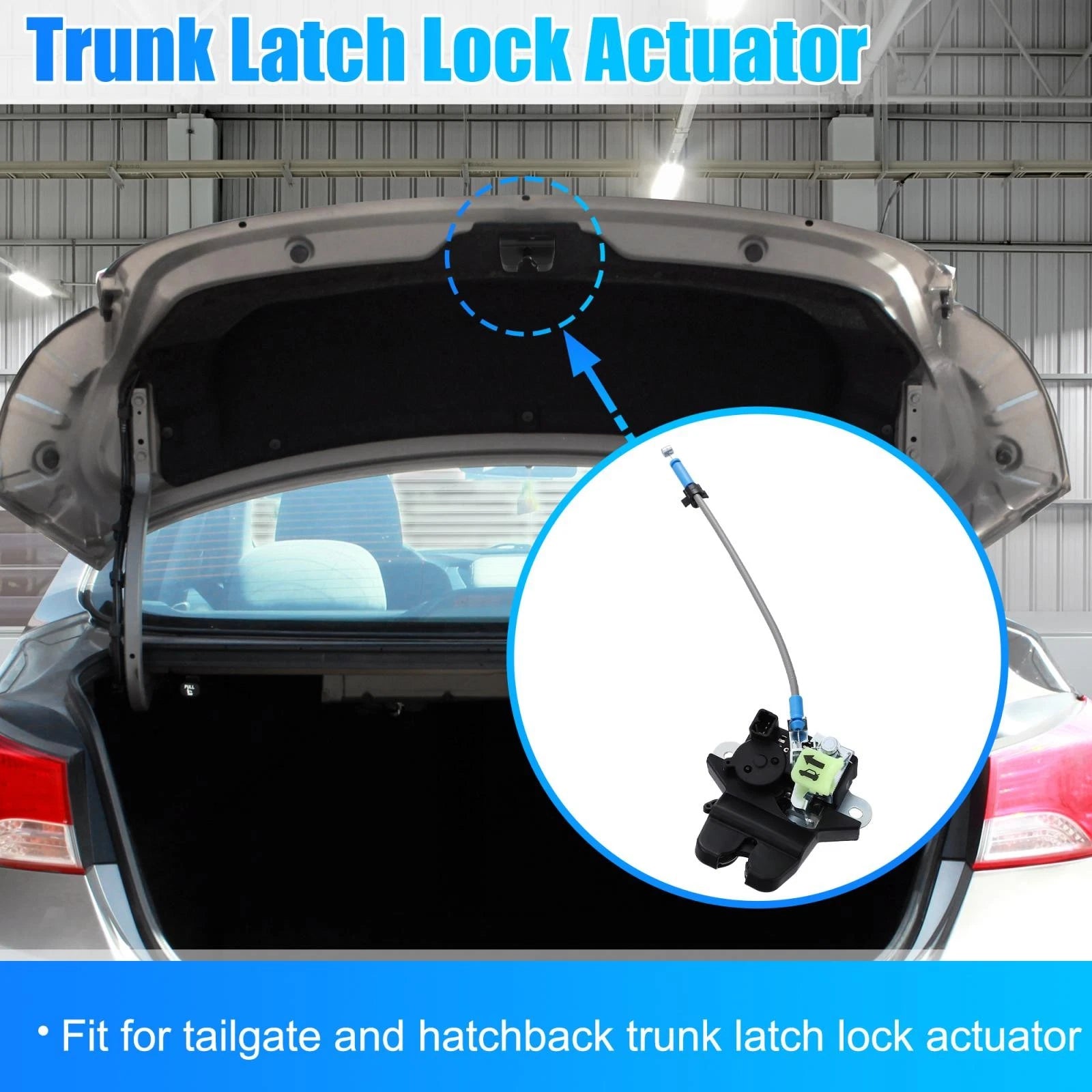 Trunk Latch Lock Actuator Replacement for Hyundai Sonata (2015–2017)