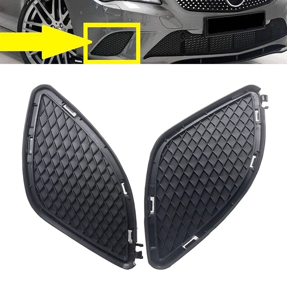 2X Fog Light Cover Grille for Mercedes-Benz CLA Class CLA250 (2014–2019)