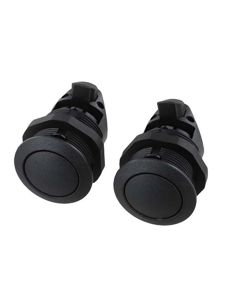 2 Piece Keyless Button Lock Set for Vertical Door Security