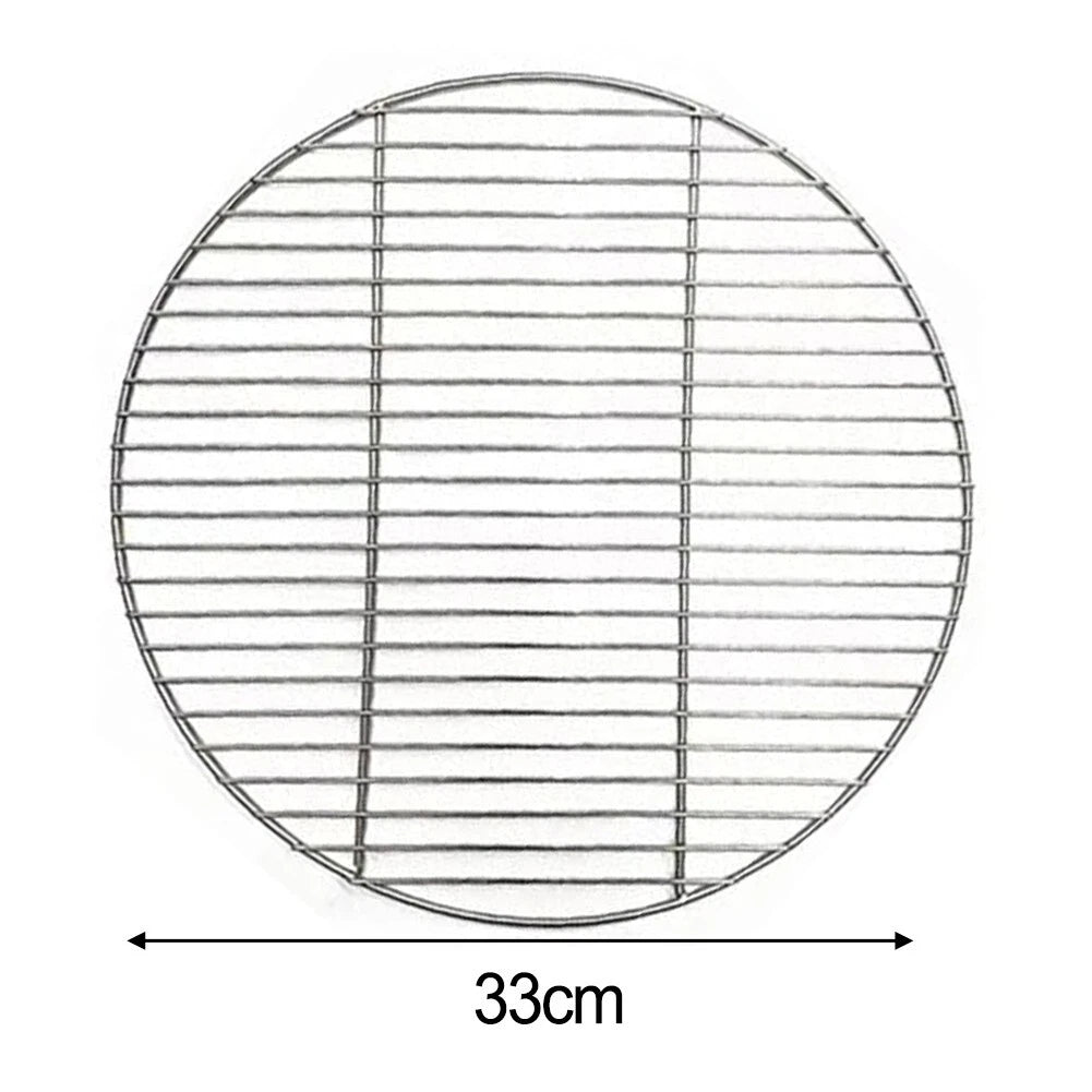 Stainless Steel BBQ Grill Grate Set of 2 (28cm, 33cm, 38cm)