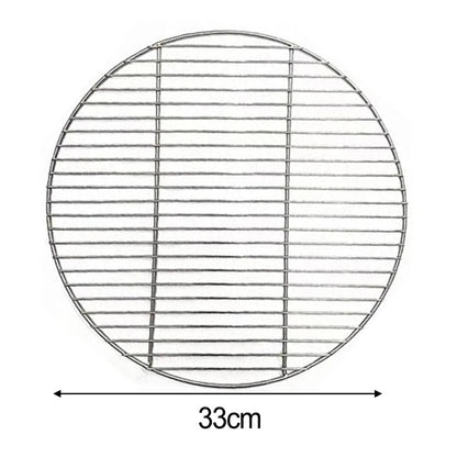 Stainless Steel BBQ Grill Grate Set of 2 (28cm, 33cm, 38cm)