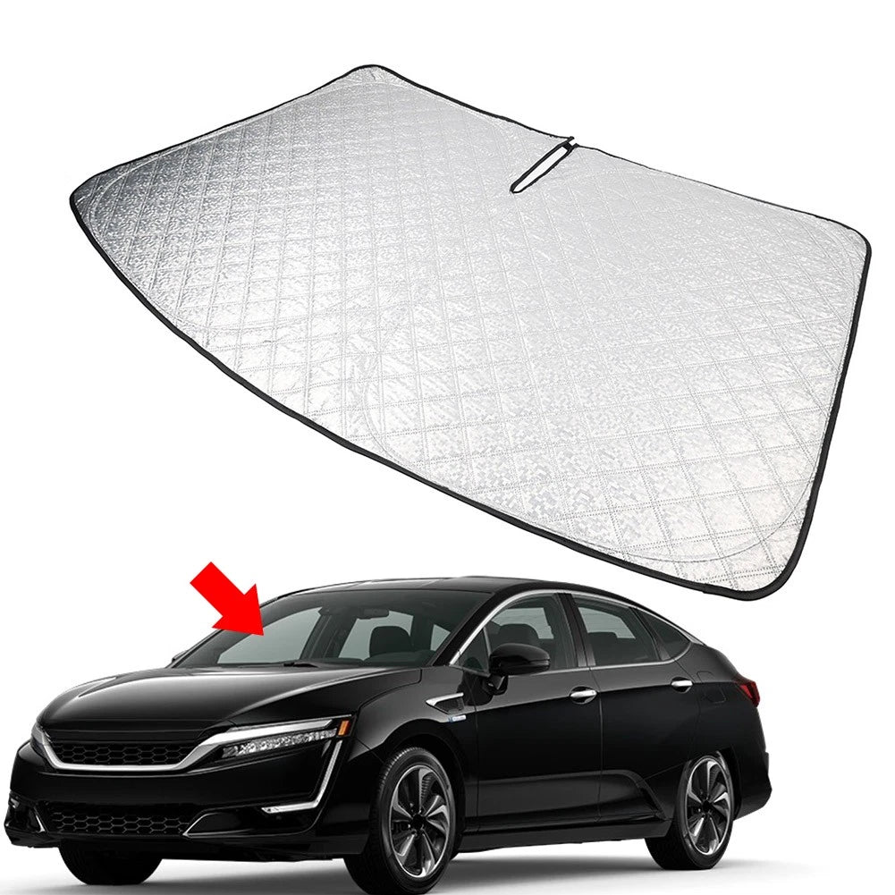 Foldable Windshield Sun Shade Visor Protector for Honda Clarity (2017–2021)