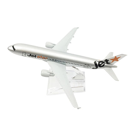 A320 Jet Star Airlines Diecast Model Airplane (1:400 Scale)