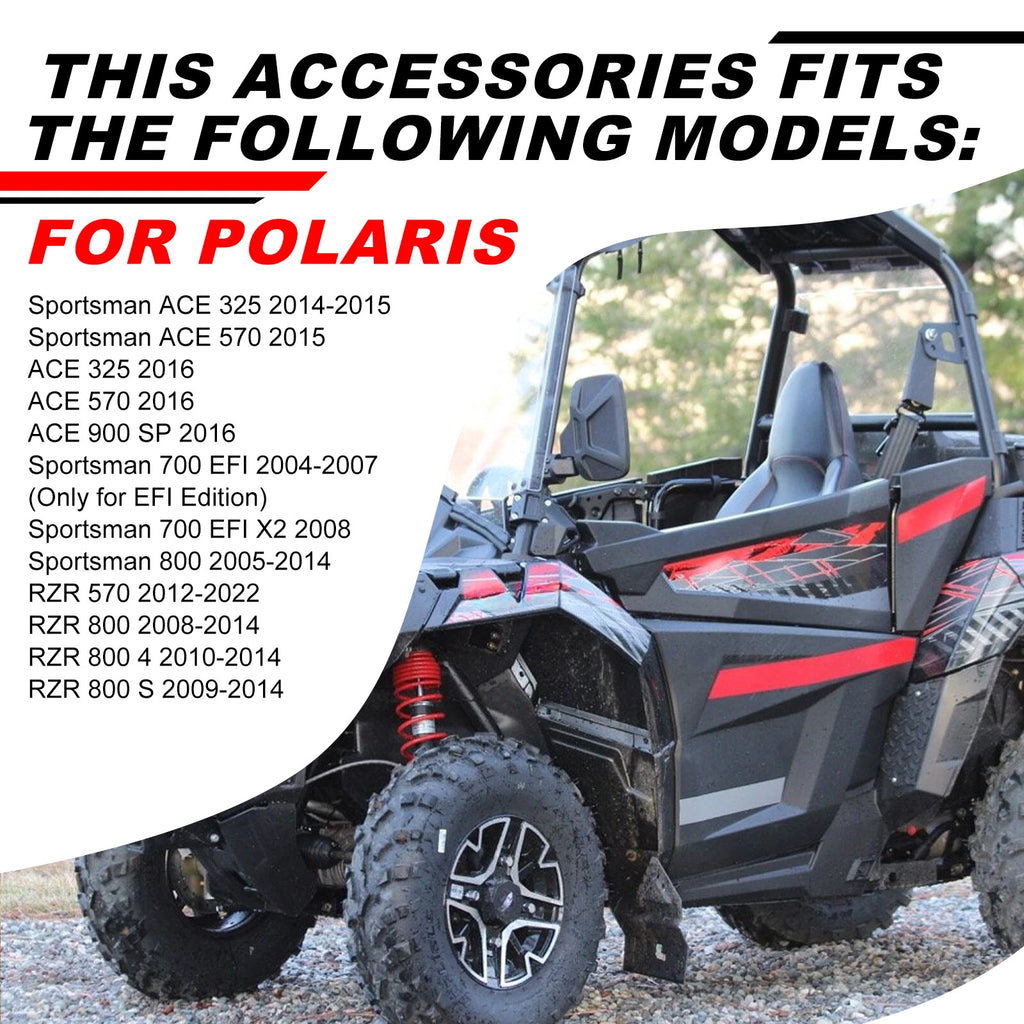 Radiator Cooling Fan Assembly w/ Shroud for Polaris Sportsman 800 700 EFI (2004–2014)