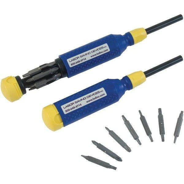 15-in-1 Standard Bit Screwdriver for Labor Saving Devices 51-151
