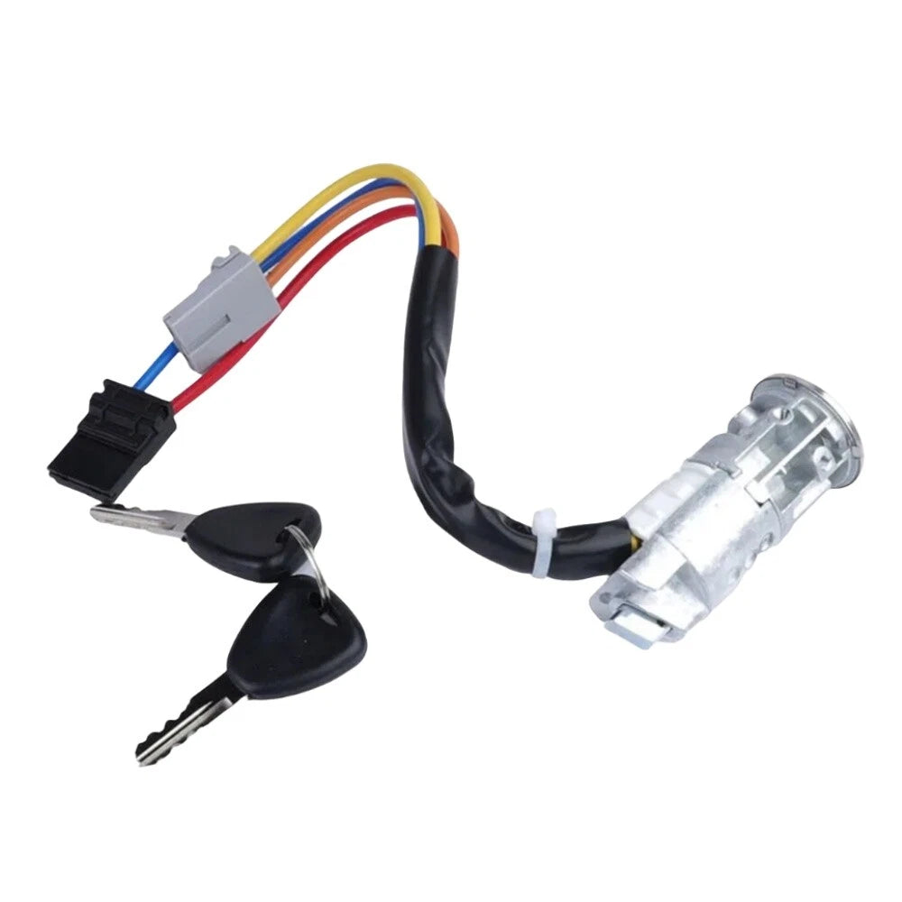 Ignition Lock Cylinder & Key for Renault Kangoo MK1 (1997–2007) 7701470736, 8200176685