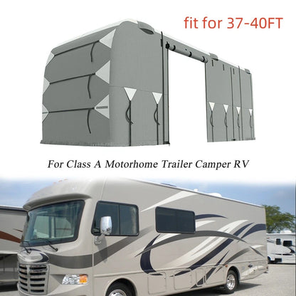 Waterproof Anti-UV RV Cover for Class A Motorhome Trailer (37-40FT)