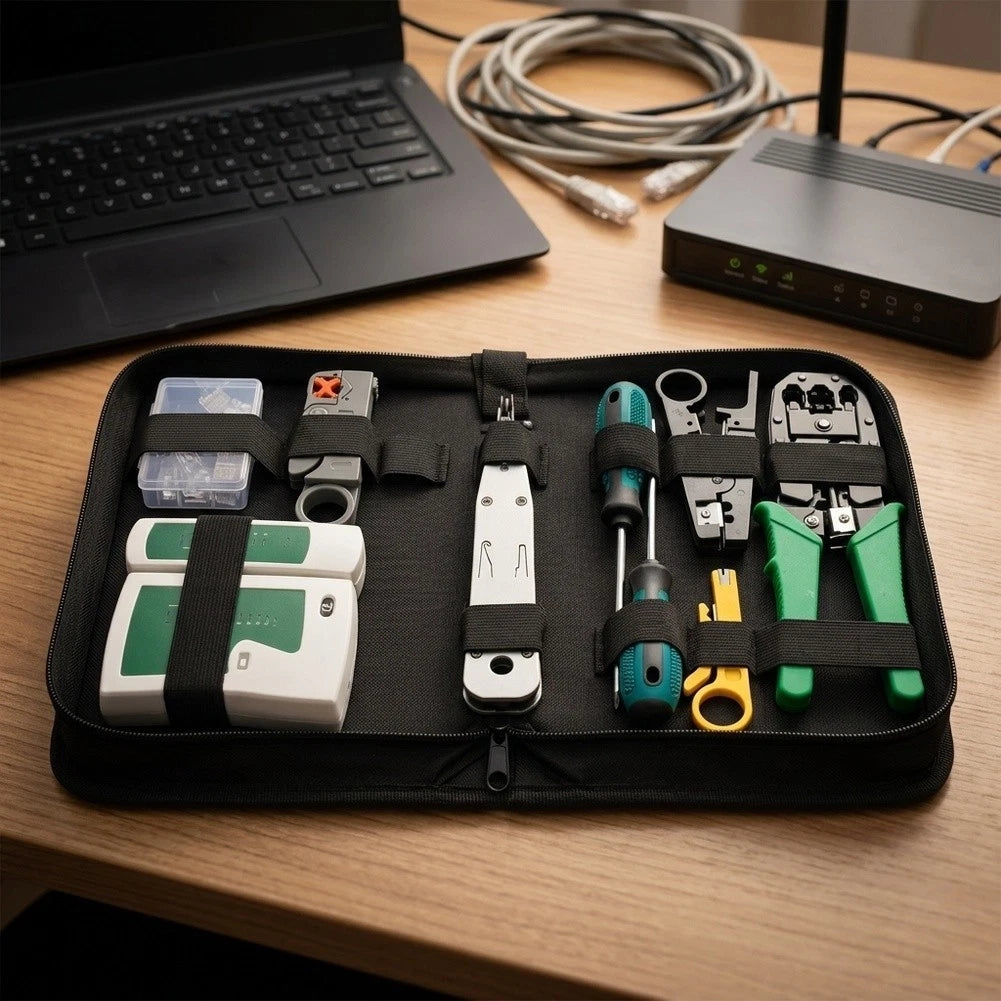 2X Network Tools Set for Datacom Installations and Field Repairs