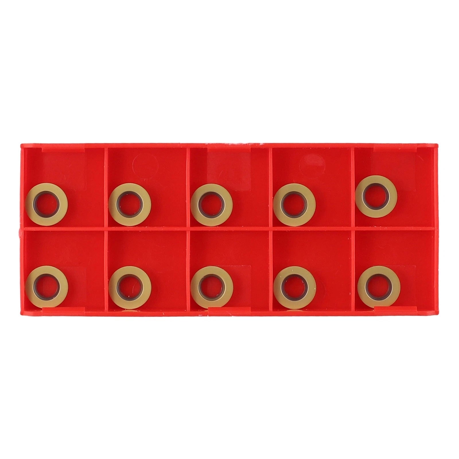 10Pcs Set of DP5320 Carbide Milling Inserts for