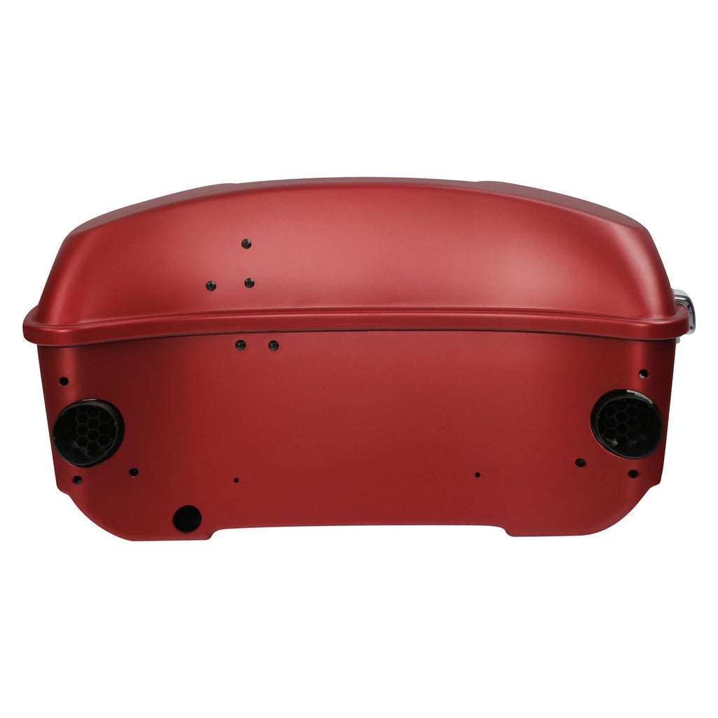 King Trunk for Harley Electra Glide 2014–2023 (Wicked Red Denim)