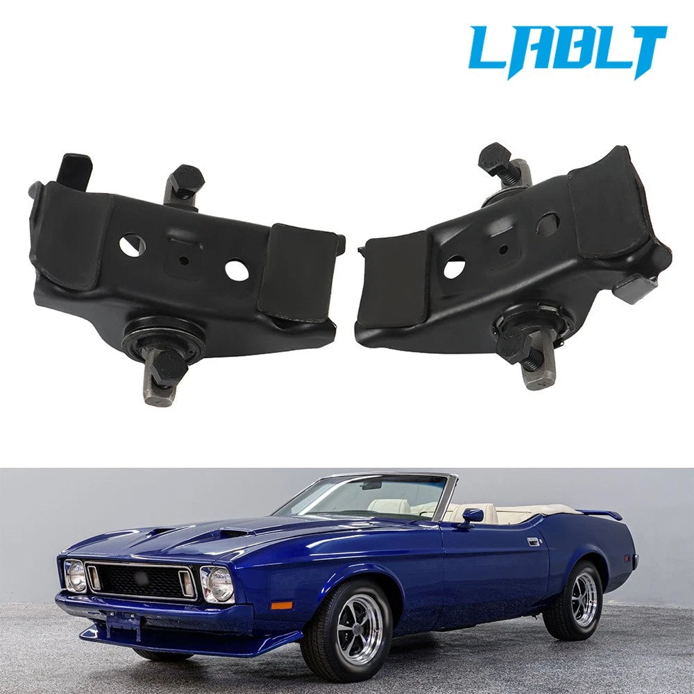 Front Coil Spring Seat Saddles Perches Pair for Ford Mustang (1965–1973)