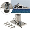 1X Hand Rail Fitting 7/8" 90 Degree Rectangular Base for Boat Yachts